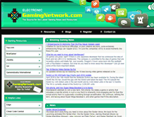Tablet Screenshot of electronicgamingnetwork.com